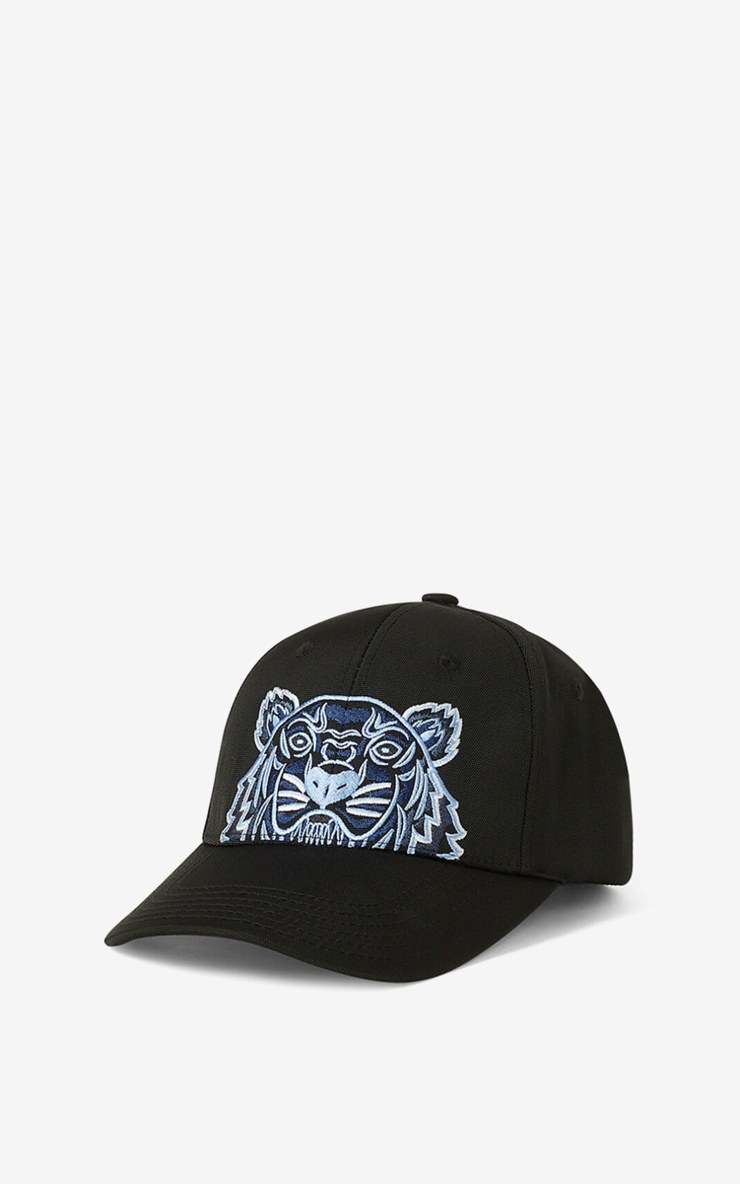 Casquette Kenzo Toile Kampus Tiger Femme Noir | ILJH-39284